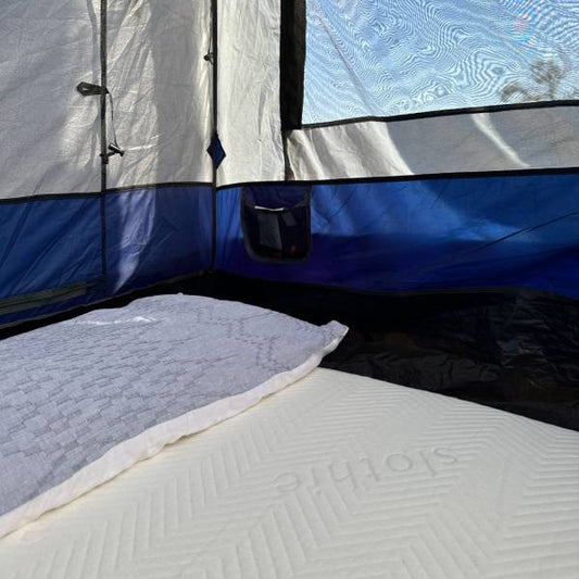 Sleep in Comfort Anywhere: Discover Slothie’s Perfect Memory Foam Travel Mattress Topper