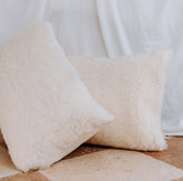 Bambi Lambswool Fleece Pillow Cover