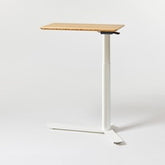 Humanscale Float Mini Table W/ Bamboo Top White