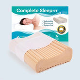 Therapeutic Pillow Complete Sleeprrr Plus - Adjustable Memory Foam Pillow - Medium Version