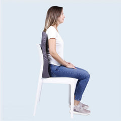 Therapeutic Pillow Contoured Back Support - Full Size Back & Spine Support Chair Cushion