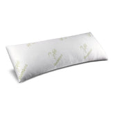 Long Body Pillow, Memory Foam & Bamboo Cover