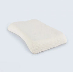 Therapeutic Pillow MemoGel Curve Pillow - Contour Comfort and Support with Cool Gel Feel