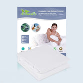 Therapeutic Pillow Naturelle Eucalyptus Fibre Mattress Protector - Hypoallergenic Mattress Cover