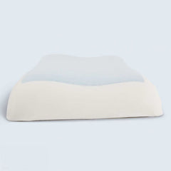 Therapeutic Pillow MemoGel Curve Pillow - Contour Comfort and Support with Cool Gel Feel