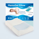 Therapeutic Pillow MemoGel Contour Pillow - Cooling Gel Memory Foam Pillow