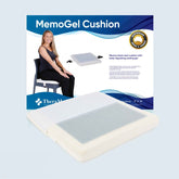 Therapeutic Pillow MemoGel Chair Cushion - Cooling Gel Memory Foam Seat Cushion