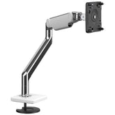 Humanscale M2.1 Single Monitor Arm, Angled/Dynamic Arm Link, Bolt-Thru Mount