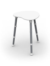 Redgum Space Saver Corner Shower Stool