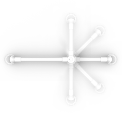 Redgum Multi Angle Grab Rail