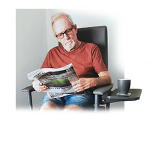 RedGum Side Folding Table to suit the Katie Day Chair