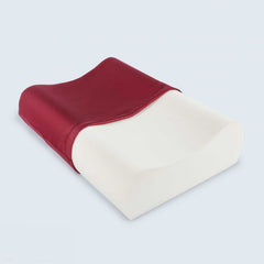 Therapeutic Pillow Satin Beauty Pillow - Contoured Memory Foam