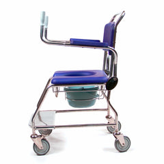 Cobalt Health Stainless Steel Shower Commode