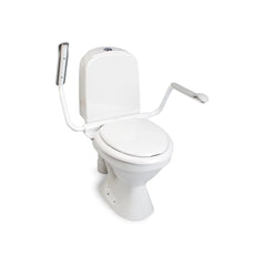Toilet Support Arms with Seat and Lid