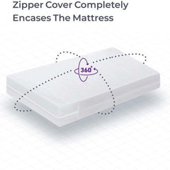 Vinyl Mattress Protector Cover, Zippered