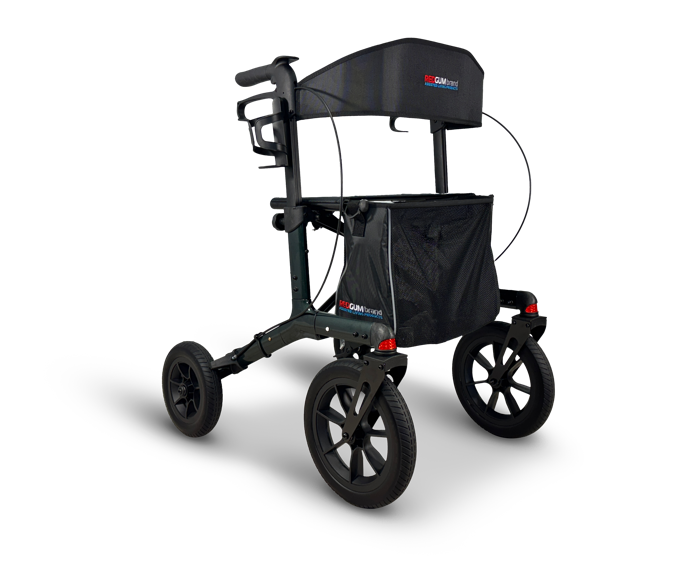 Redgum Cross Country Side Folding Walker: Built for Stability, Comfort ...