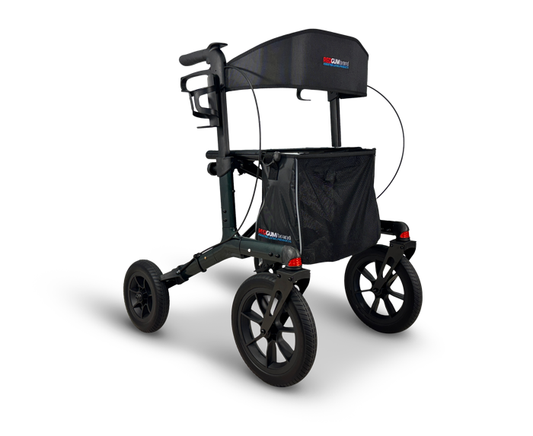 Redgum Cross Country Side Folding Walker: Built for Stability, Comfort & Outdoor Use