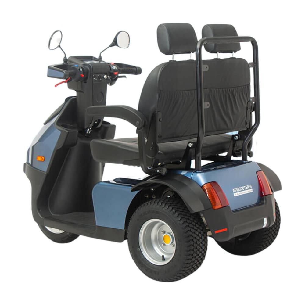 Afiscooter Breeze S3 Wide Seat Mobility Scooter with Golf Tyres - Afikim