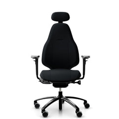 RH Mereo 220 Office  Chair Black Frame With Headrest