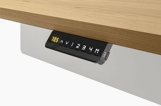Adjustable Sit/Stand Desk - Dual Motor Frame - Humb.