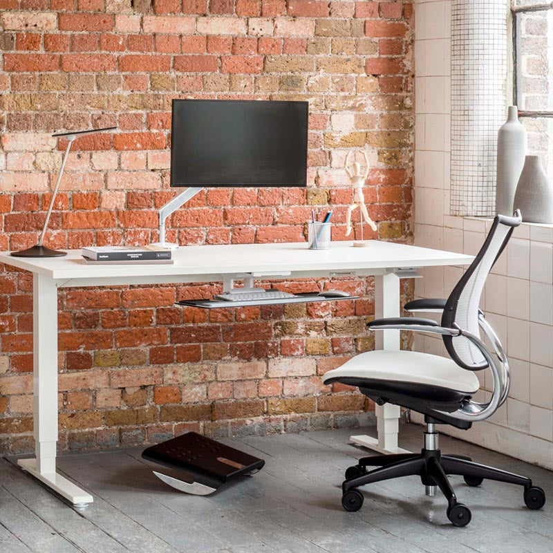 Humanscale Float Table Base Only Large 800 MC - White