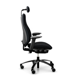 RH Mereo 220 Office  Chair Black Frame With Headrest
