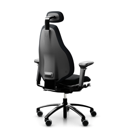 RH Mereo 220 Office  Chair Black Frame With Headrest