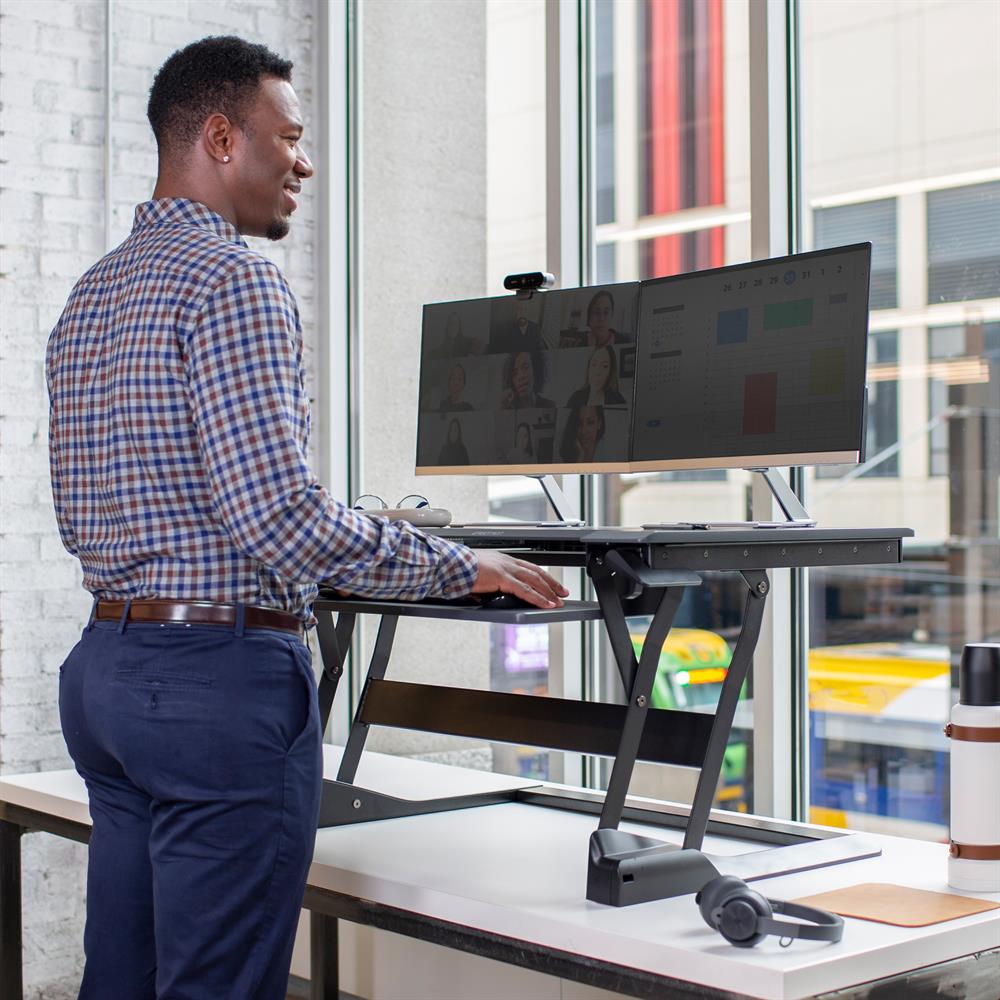 Ergotron WorkFit-TL, Sit-Stand Desktop Workstation