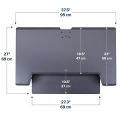 Ergotron WorkFit-TL, Sit-Stand Desktop Workstation