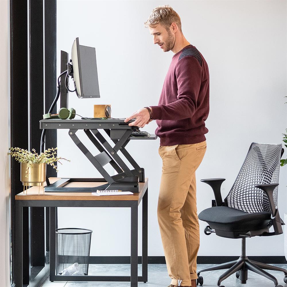 Ergotron WorkFit-TL, Sit-Stand Desktop Workstation