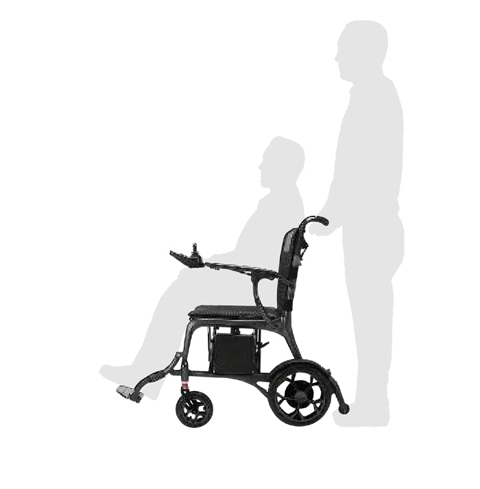 Ikon Enduro Power Lite Side Folding Carbon Fibre Electric Wheelchair