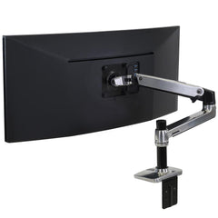 Ergotron LX Desk Mount LCD Arm  - Polished Aluminium
