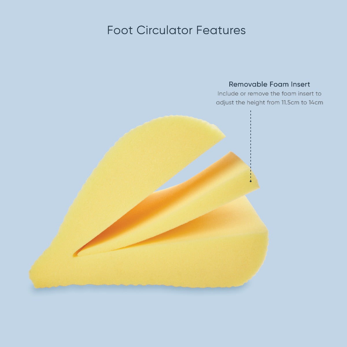 Therapeutic Pillow Foot Circulator