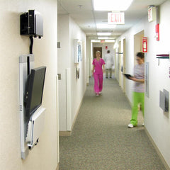 Ergotron StyleView® Vertical Lift, High Traffic Area - White