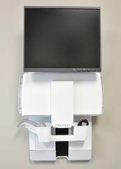 Ergotron StyleView® Vertical Lift, High Traffic Area - White