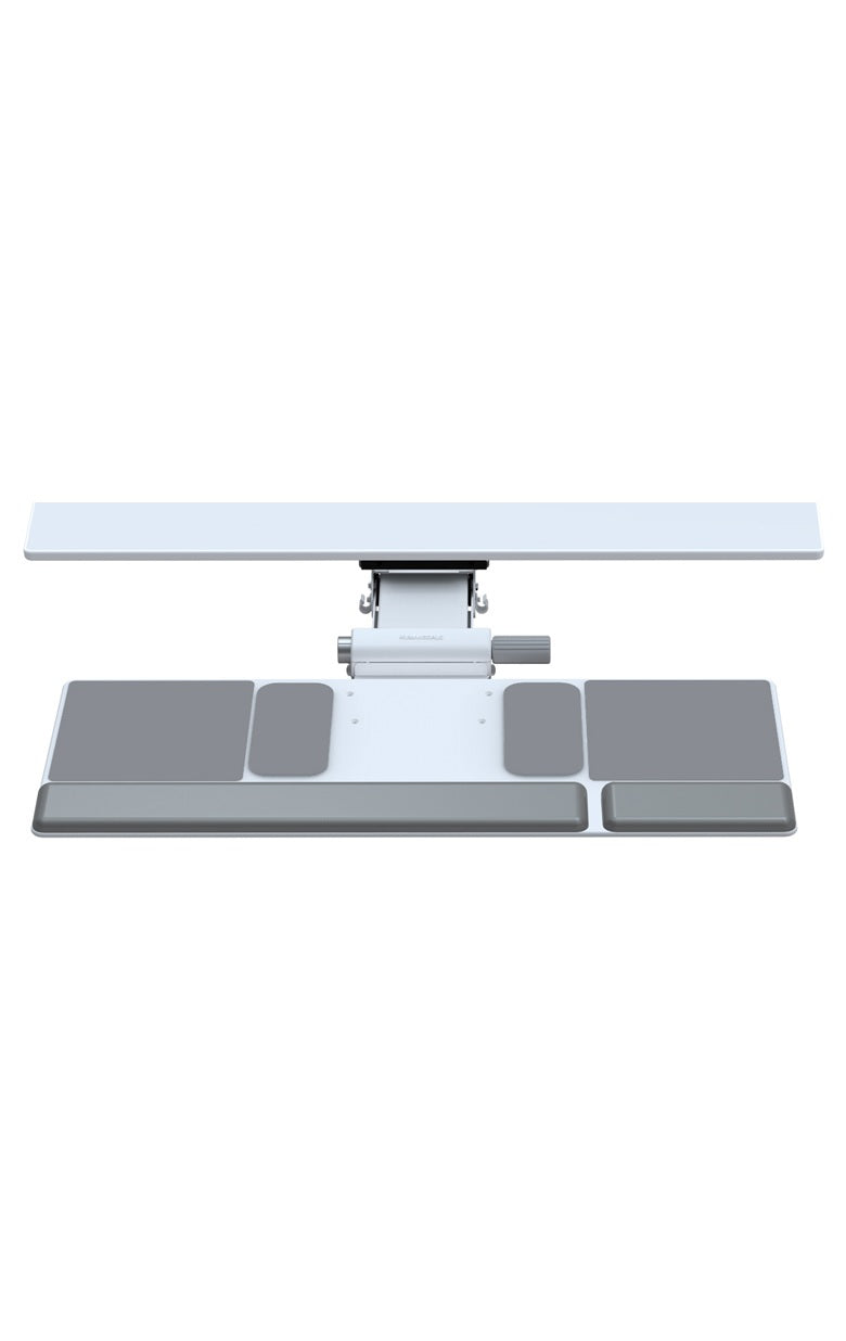 Humanscale Keyboard Tray 6F Big Platform Slim Palm Support 12" Track Length
