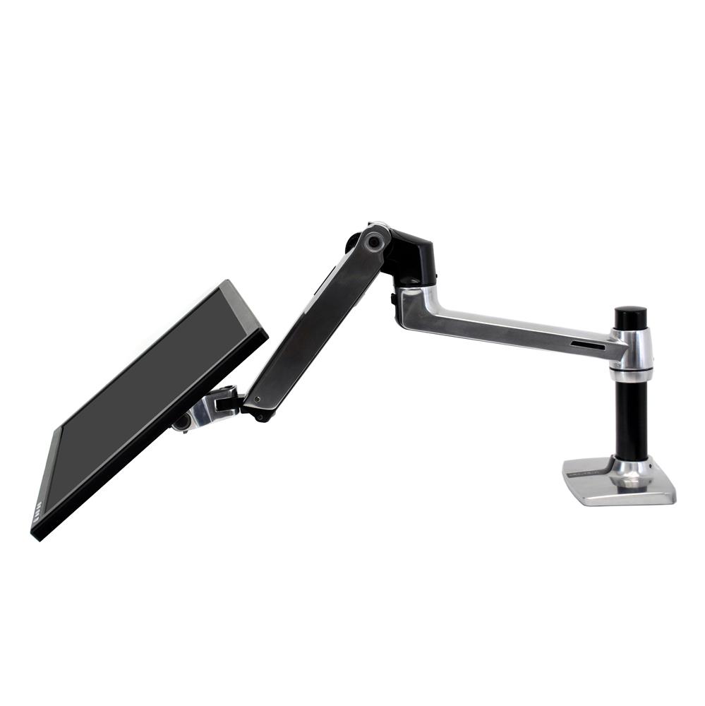 Ergotron LX Desk Mount LCD Arm  - Polished Aluminium