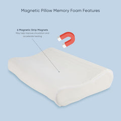 Therapeutic Pillow Magnetic Pillow - Memory Foam