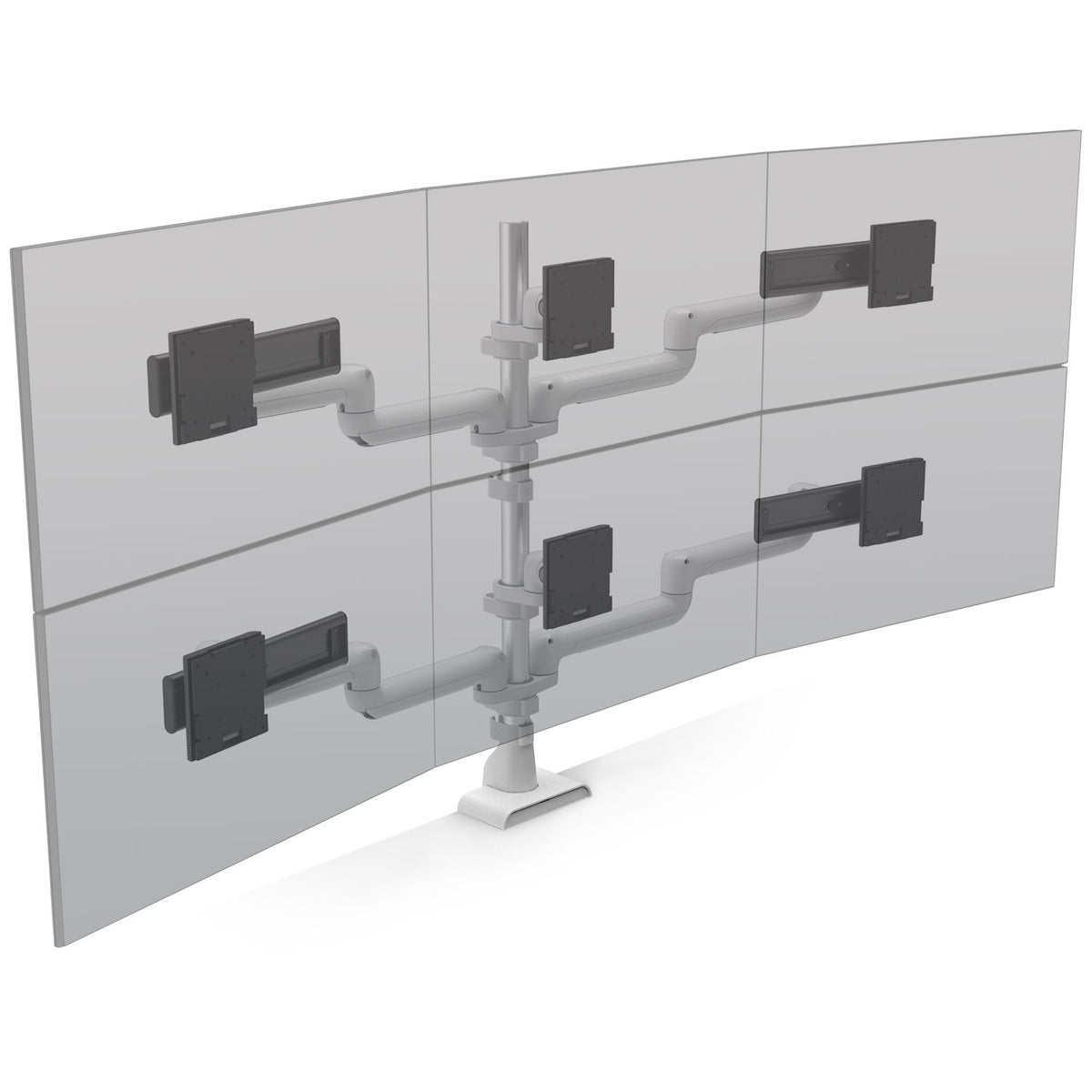 HAT Collective E5 Three over Three Static Pole Monitor Arm
