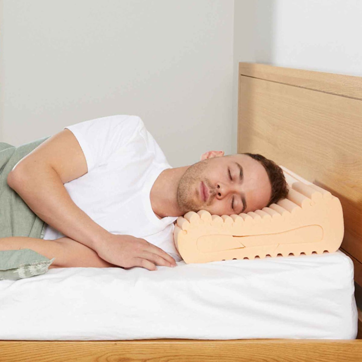 Therapeutic Pillow Complete Sleeprrr Plus - Adjustable Memory Foam Pillow - Medium Version