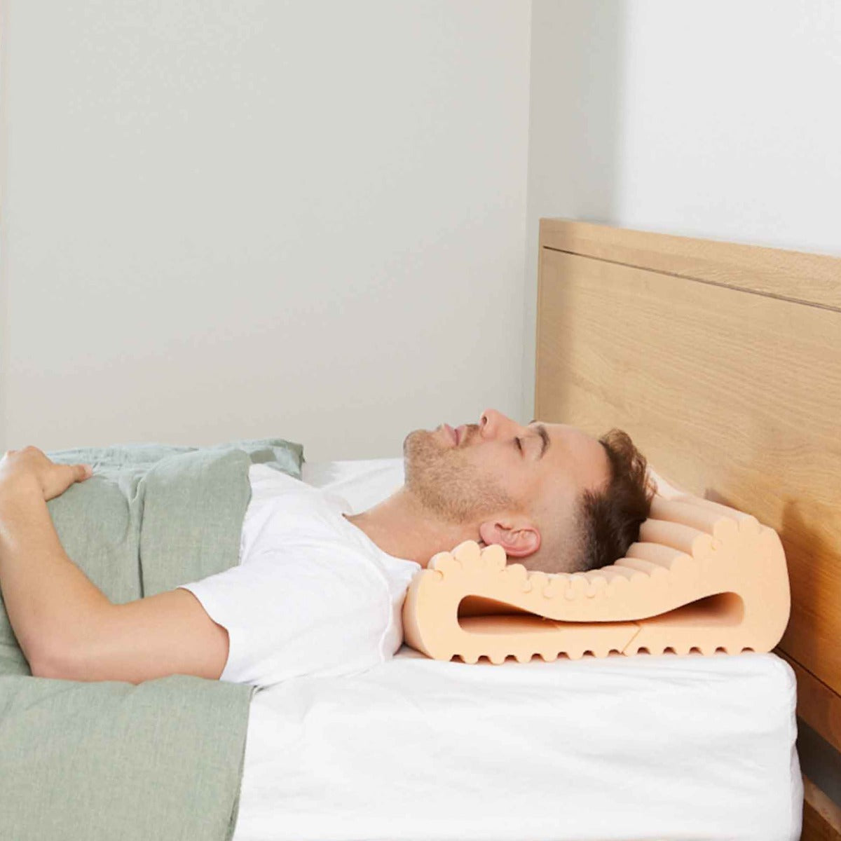 Therapeutic Pillow Complete Sleeprrr Plus - Adjustable Memory Foam Pillow - Medium Version