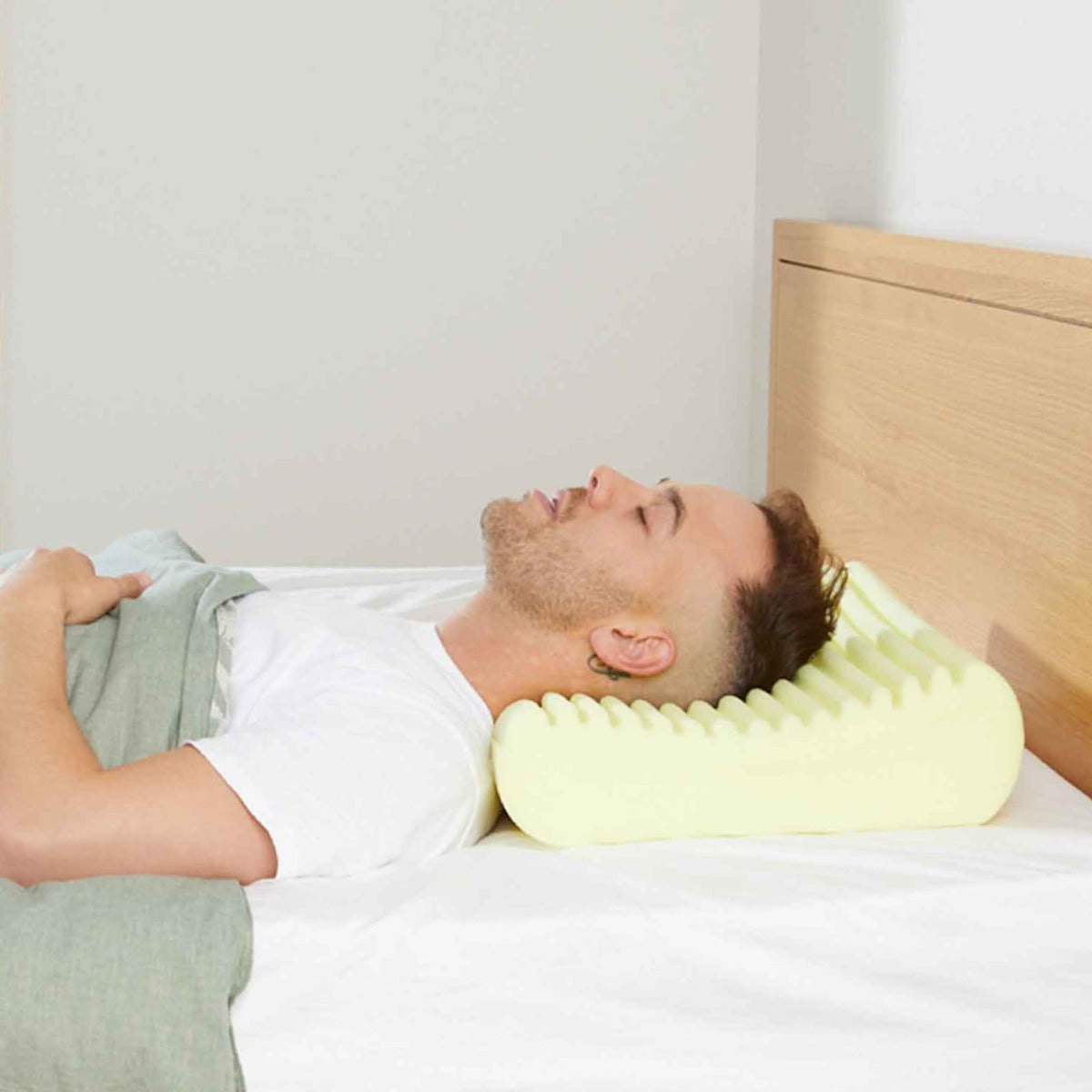 Therapeutic Pillow Complete Sleeprrr Traditional - Deluxe Foam Pillow - Firmer Version