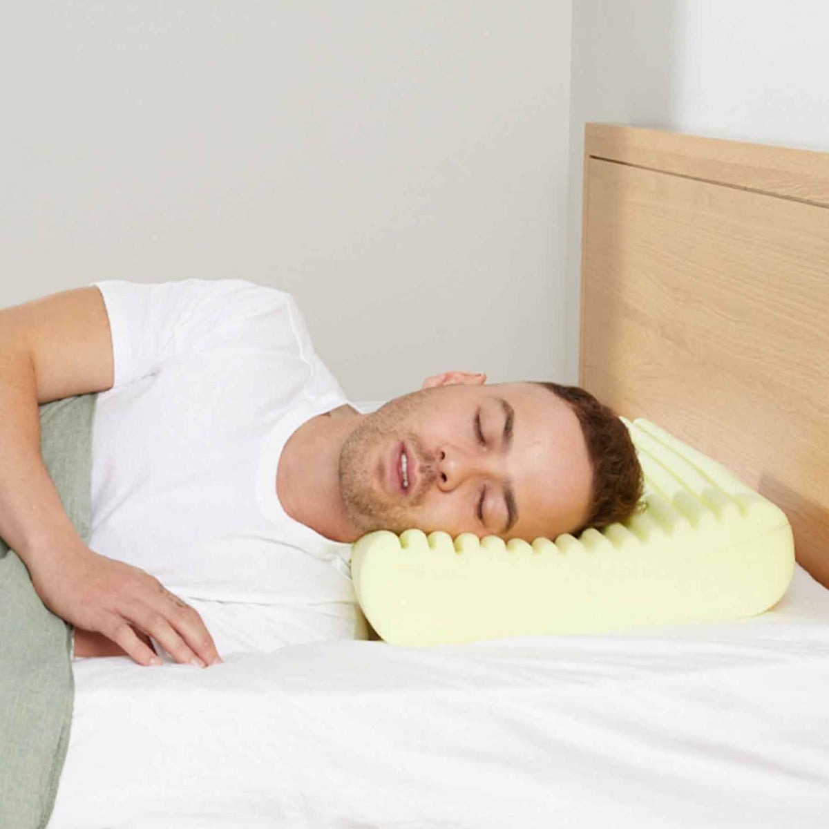 Therapeutic Pillow Complete Sleeprrr Traditional - Deluxe Foam Pillow - Firmer Version