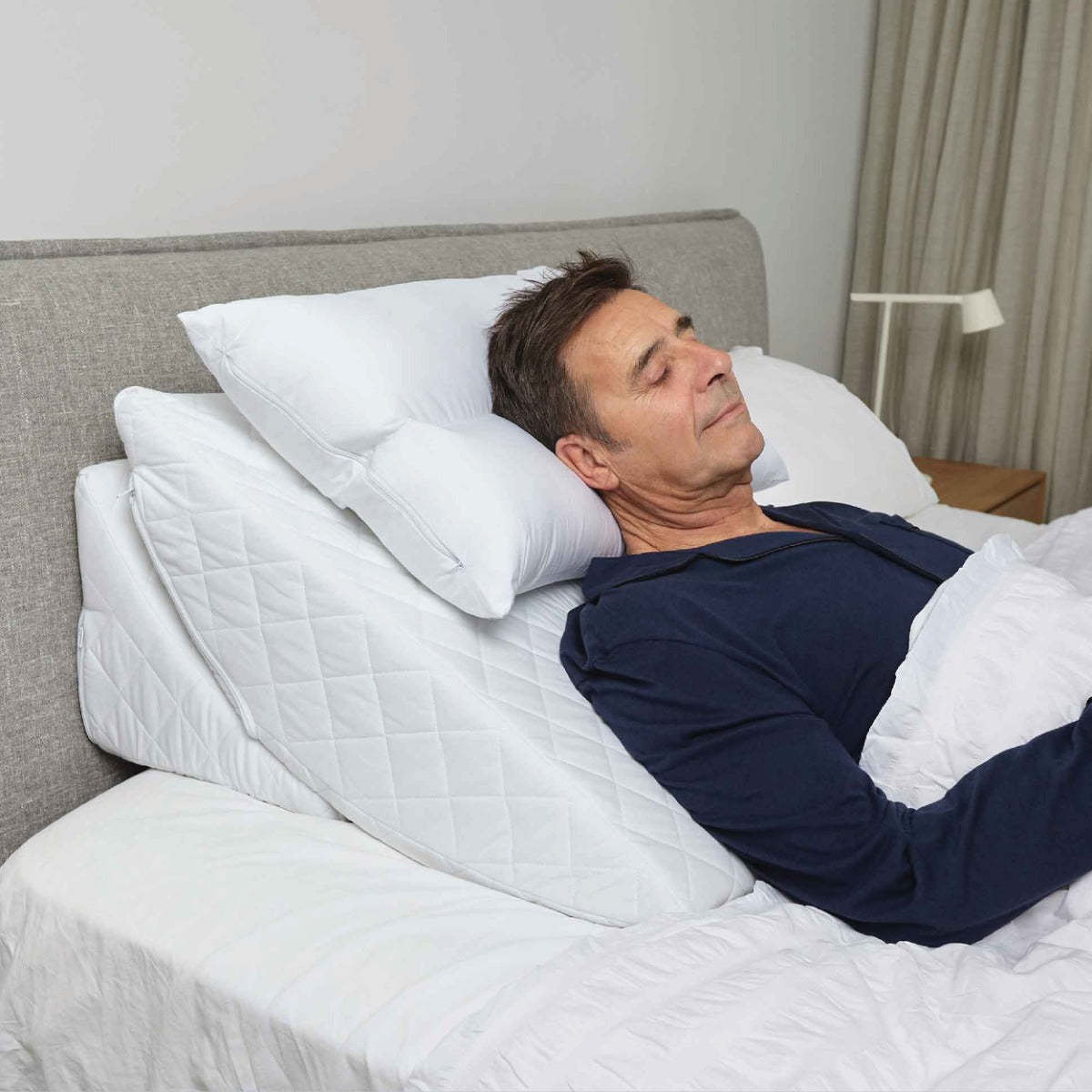 Therapeutic Pillow Sleepezy 2 Zone Pillow Adjustable Pillow