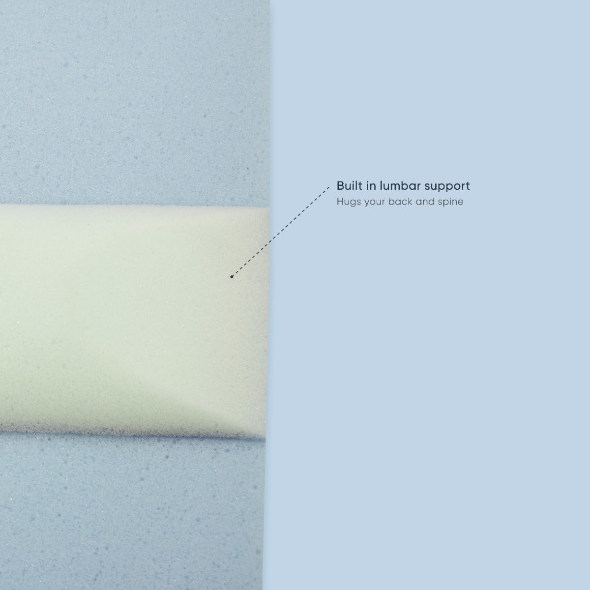 Therapeutic Pillow Body Huggar Mattress Topper - Premium EggFoam Mattress Pad