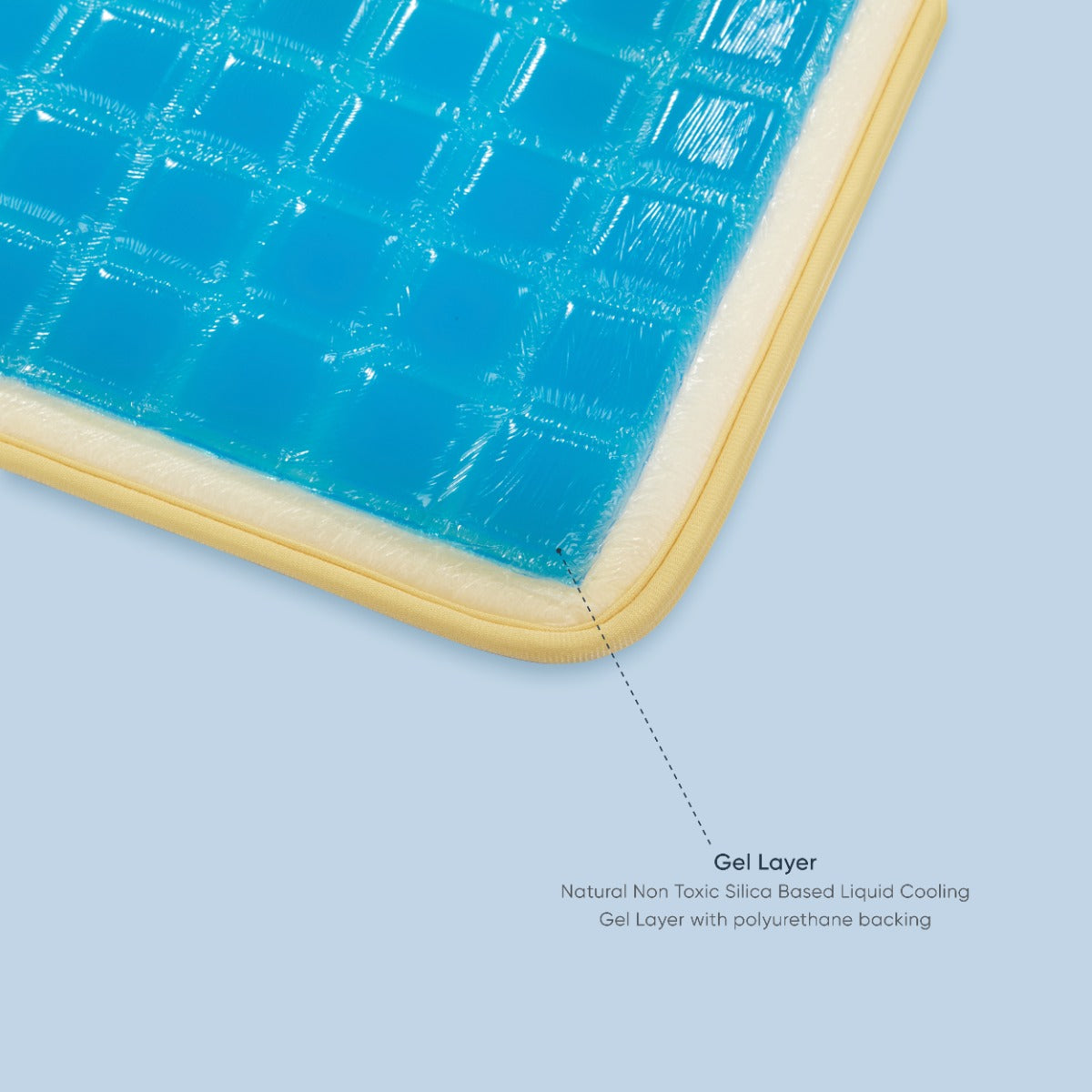 Therapeutic Pillow Thera-Med Cooling Gel Mattress Pad