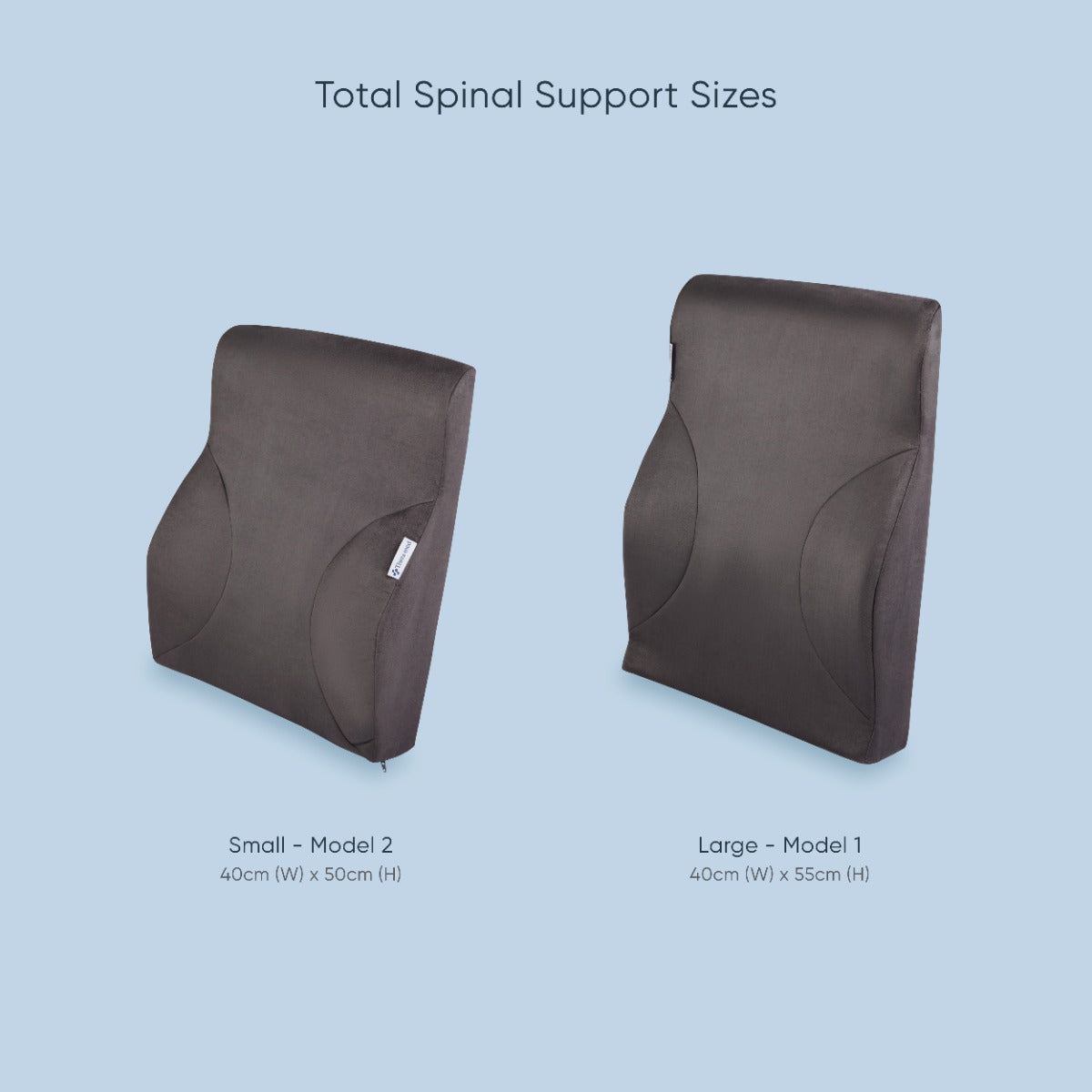Therapeutic Pillow Total Spinal Support - Full Size Back & Spine Support Chair Cushion