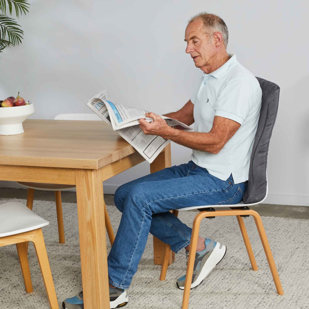 Therapeutic Pillow Total Spinal Support - Full Size Back & Spine Support Chair Cushion