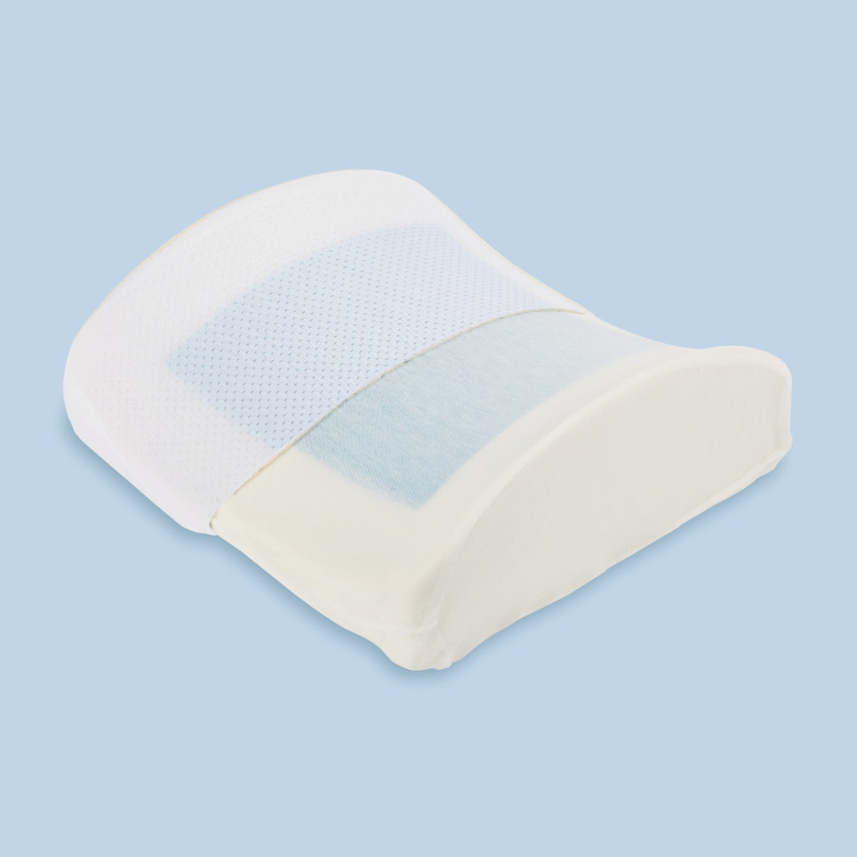 Therapeutic Pillow MemoGel Back Support - Cooling Back Pain Relief Chair Cushion