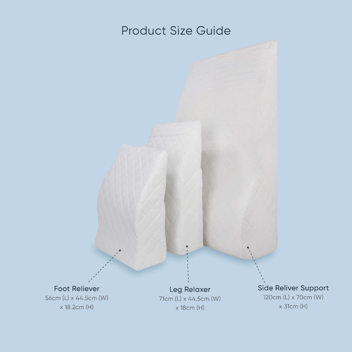 Therapeutic Pillow Foot Reliever Support